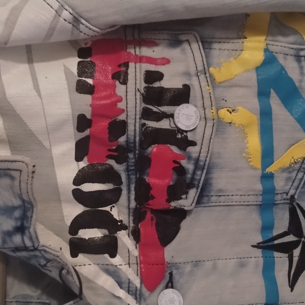 NWT Men's 3x Denim Jacket - Picture 3 of 6